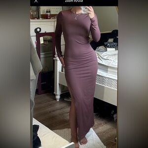 Mauve Maxi Dress